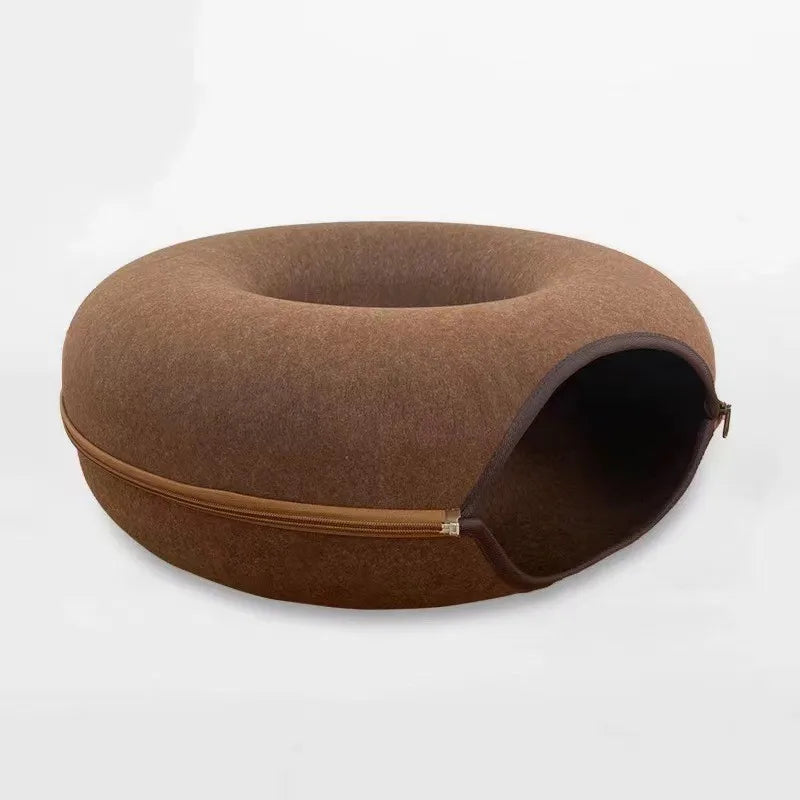 Donut Cat Bed & Tunnel